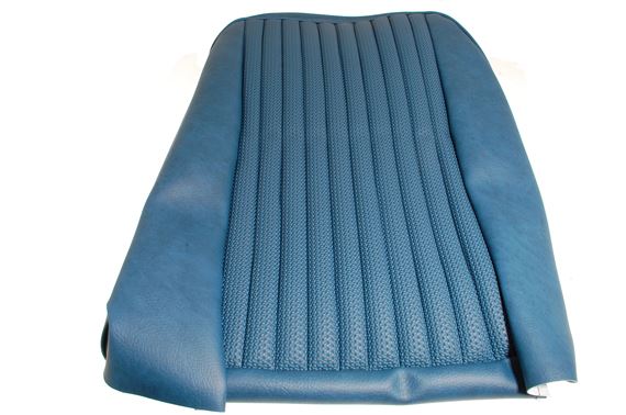 Triumph Stag Front Seat Backrest Cover - Mk2 - RH - Blue (Basketweave) - RS1323SBLUE ORIG TYP